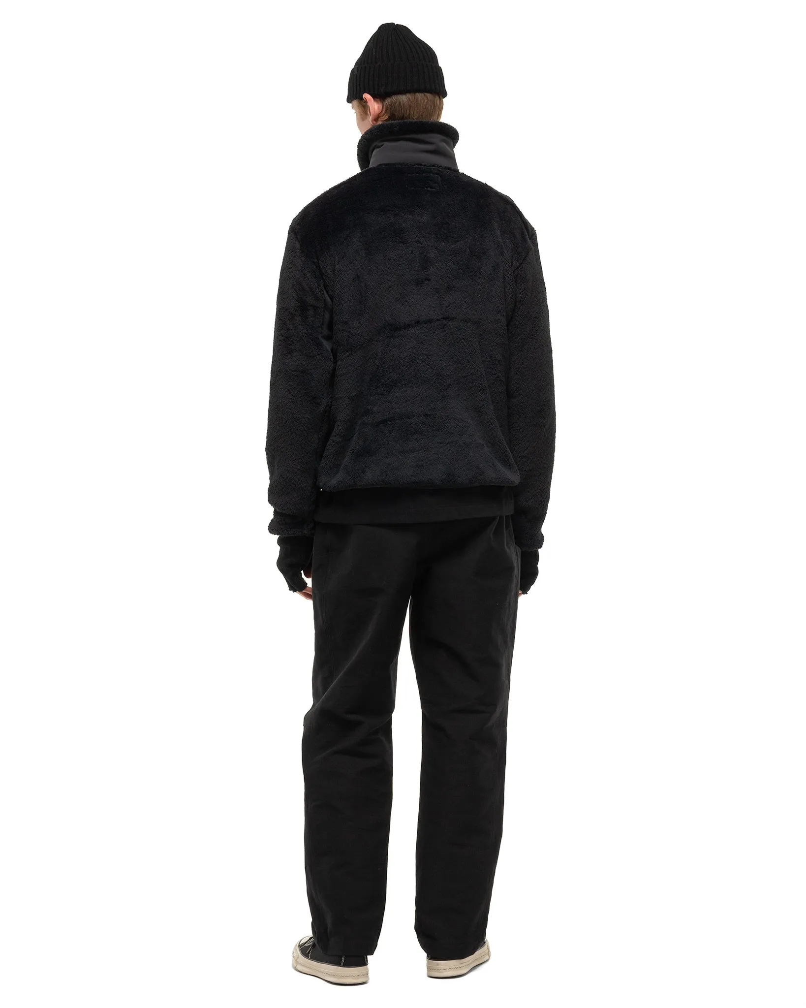 Alpine Pullover - Polartec High Loft Fleece Black