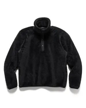 Alpine Pullover - Polartec High Loft Fleece Black
