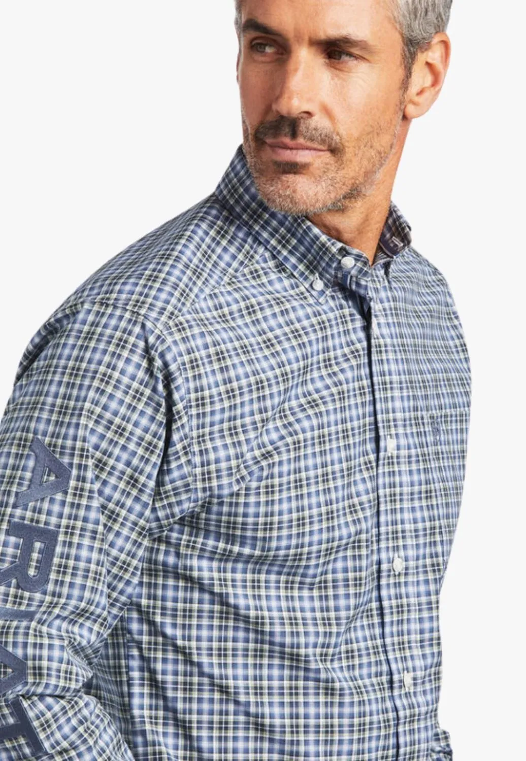 Ariat Mens Pro Series Team Adriel Fitted Long Sleeve Shirt
