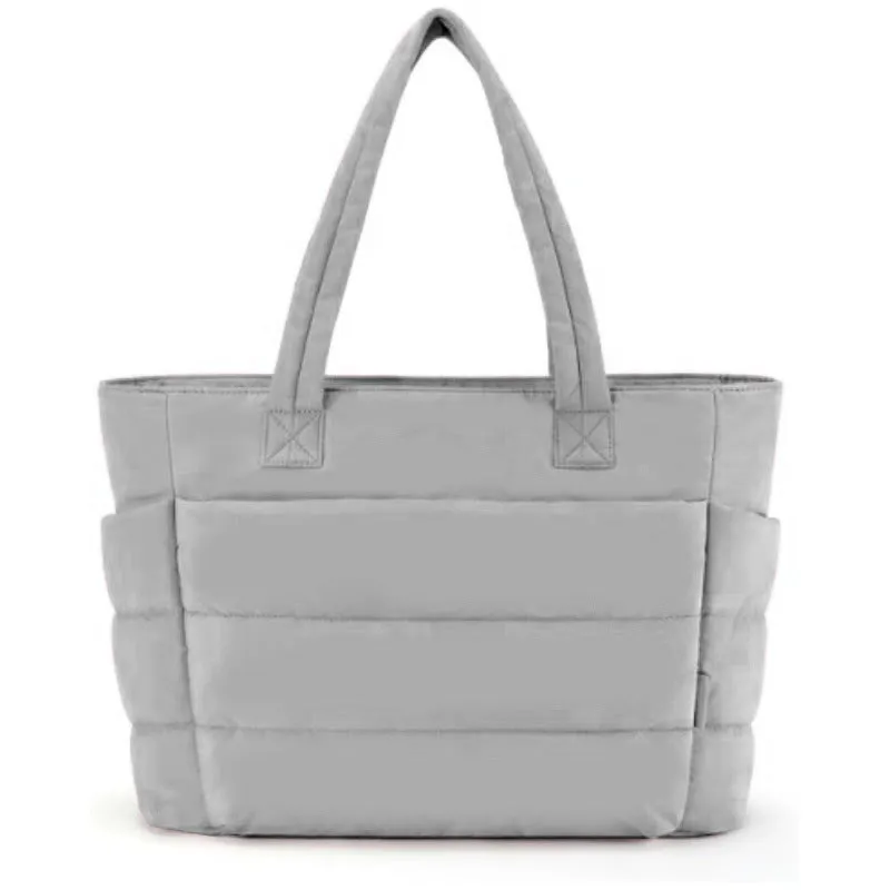 CARMELLE Lightweight Quilted Tote Bag