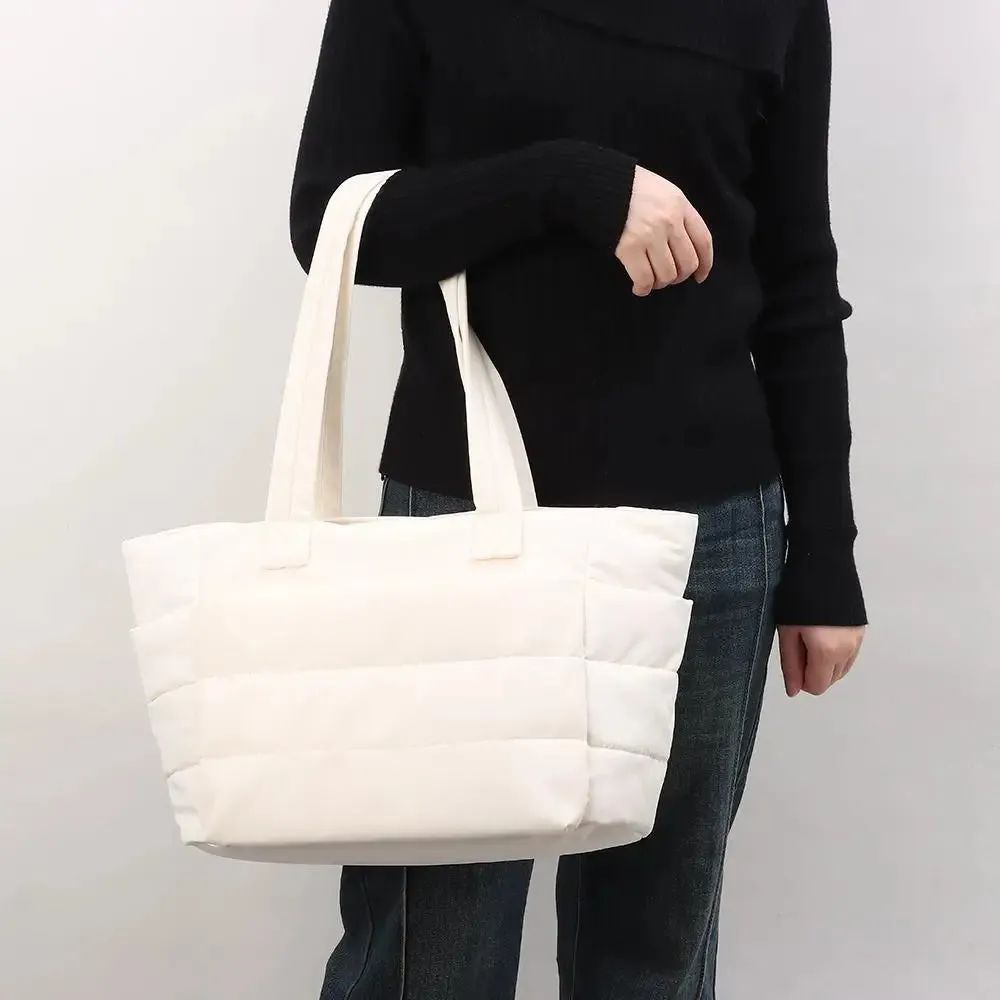 CARMELLE Lightweight Quilted Tote Bag