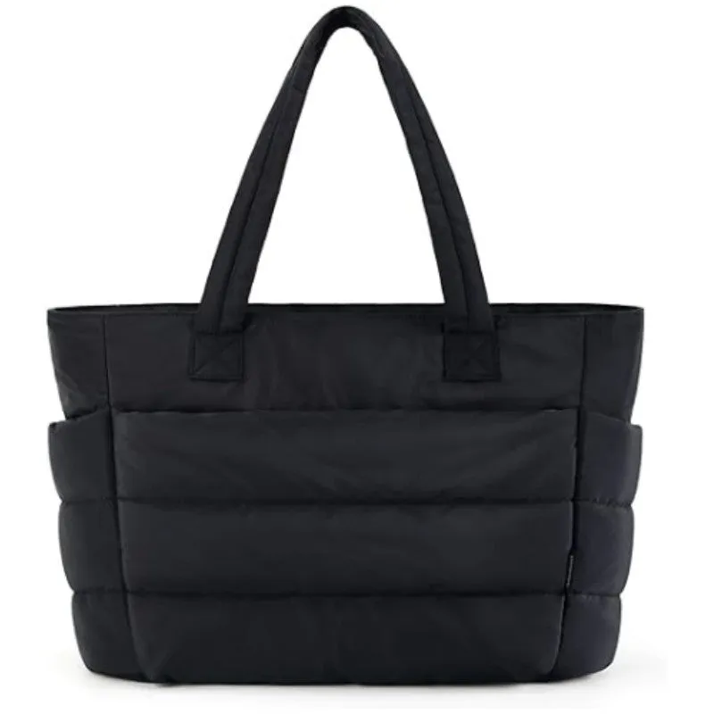 CARMELLE Lightweight Quilted Tote Bag