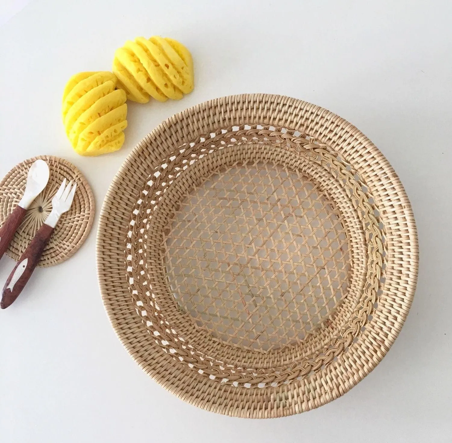 Classic Round Woven Basket