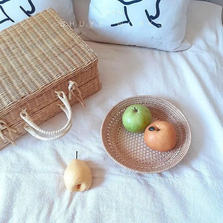 Classic Round Woven Basket