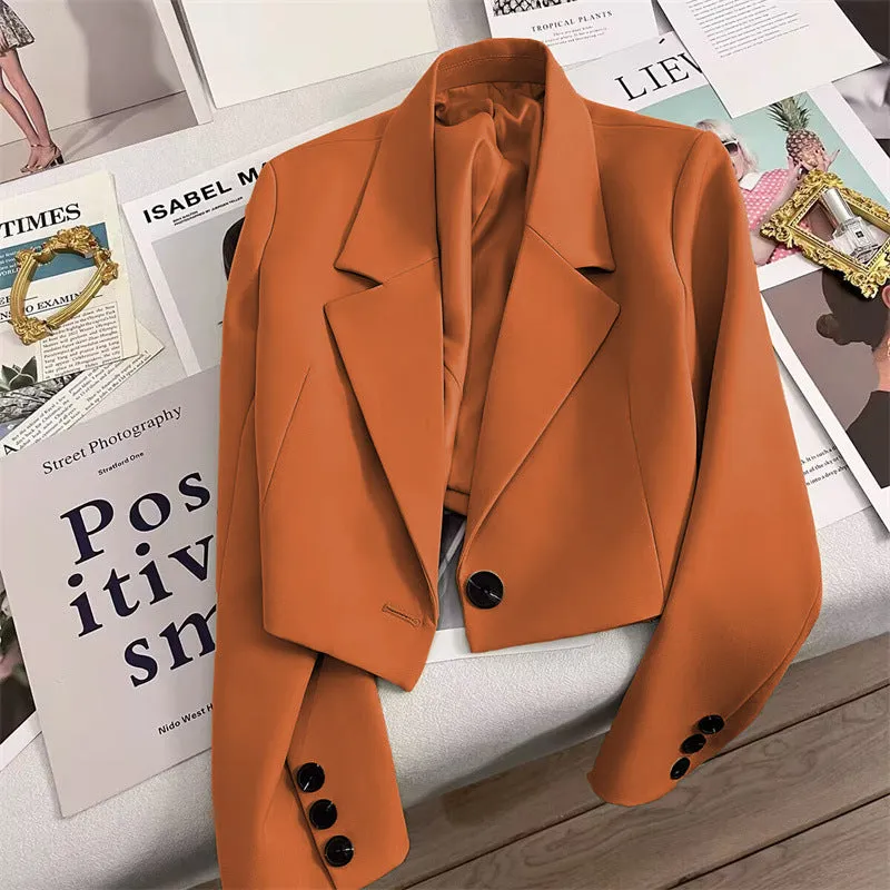 CORALIE - Sophisticated Cropped Blazer