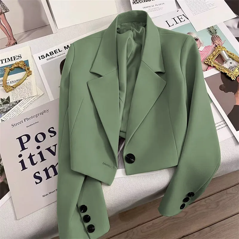 CORALIE - Sophisticated Cropped Blazer