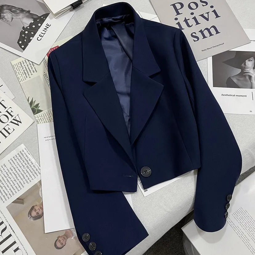 CORALIE - Sophisticated Cropped Blazer