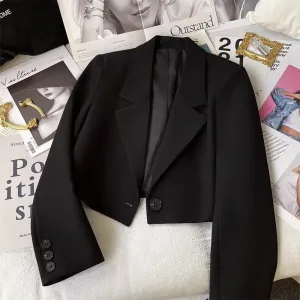 CORALIE - Sophisticated Cropped Blazer