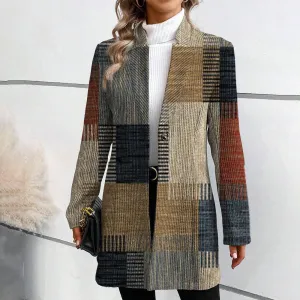 DARA - Patchwork Elegance Blazer
