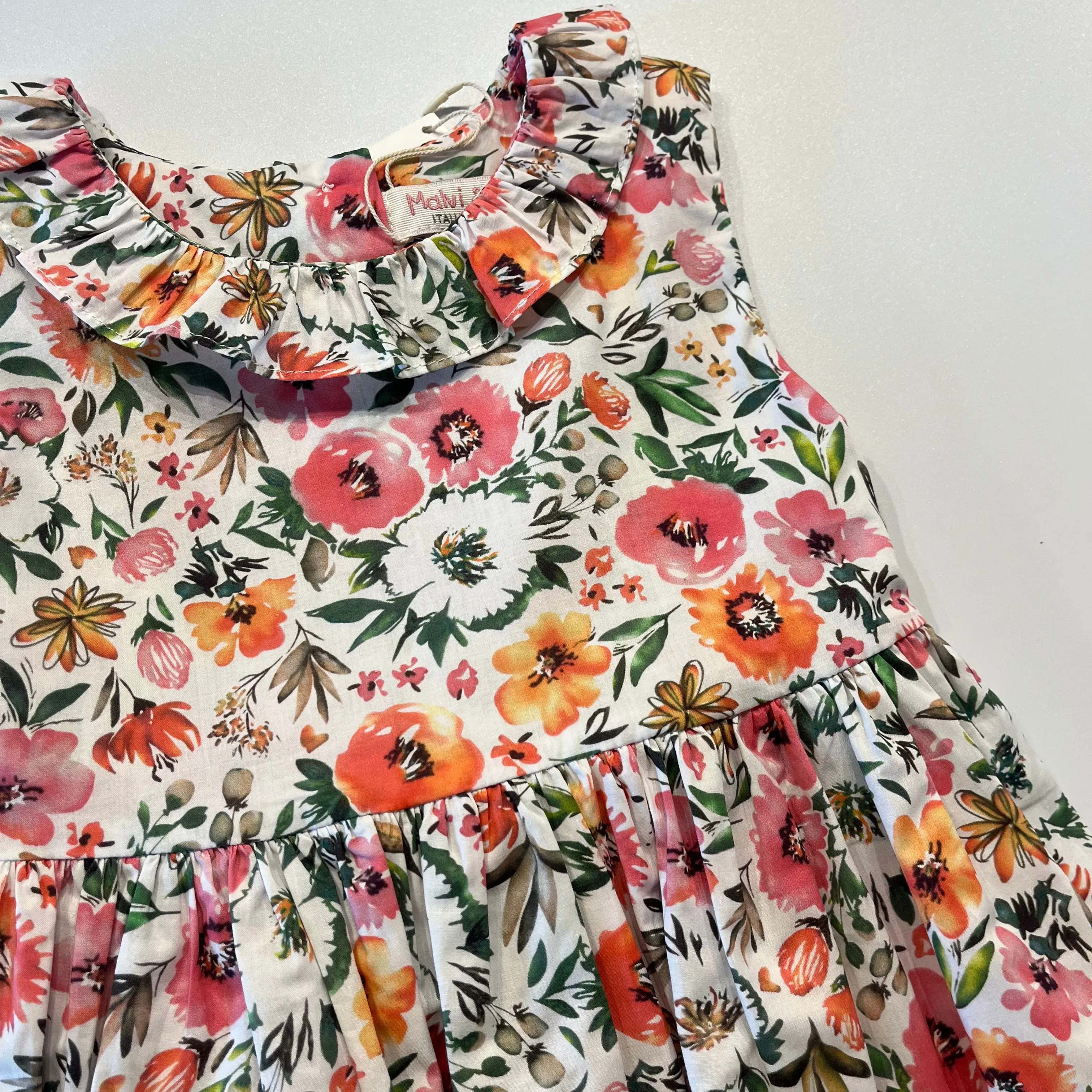 Dress - Large floral print