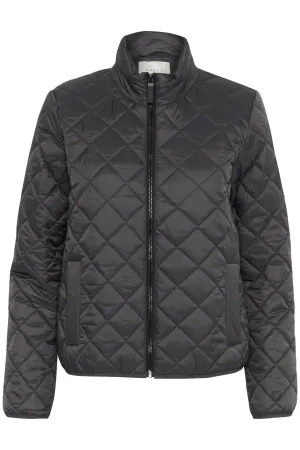 Kaffe Quilted Jacket || Black