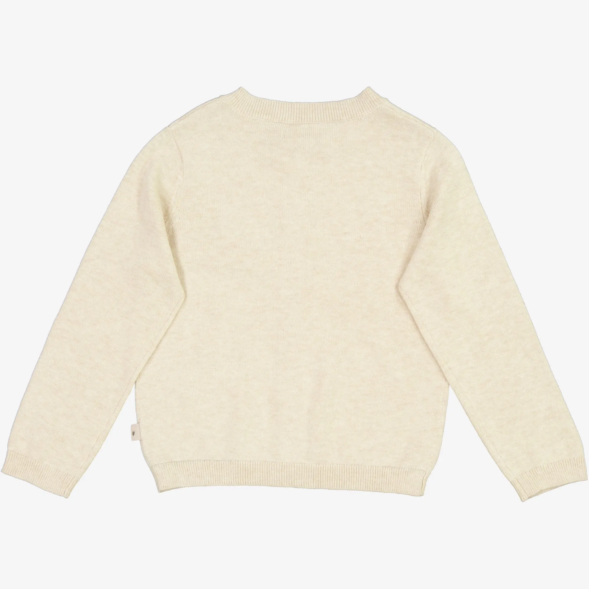 Knit Cardigan Suzy Embroidery - cloud melange