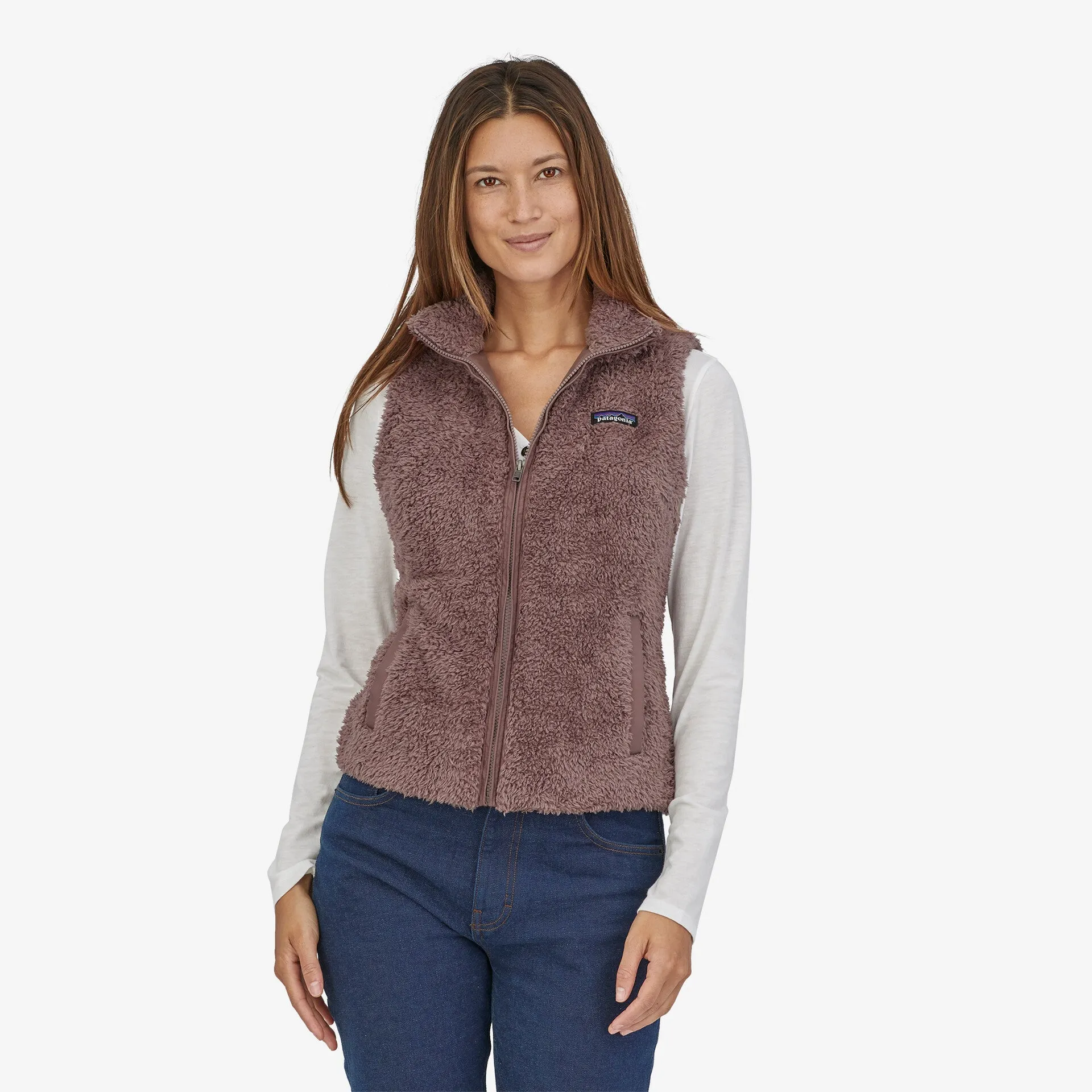 Los Gatos Patagonia Women's Fleece Vest, Brown