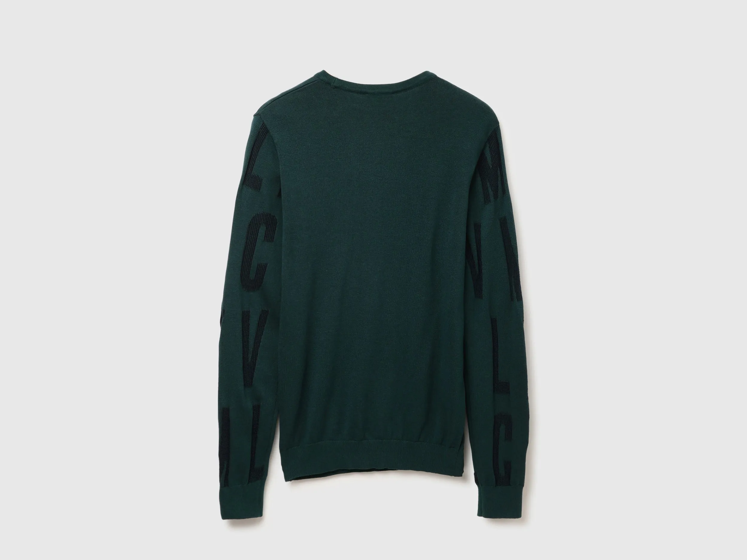 Men Printed Round Neck Sweater