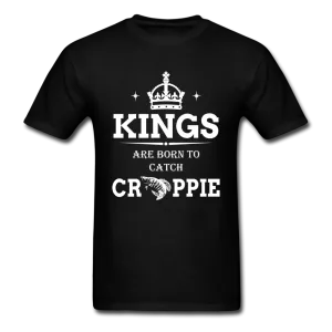 Men's "Kings Are Born" Black Short Sleeve T-Shirt