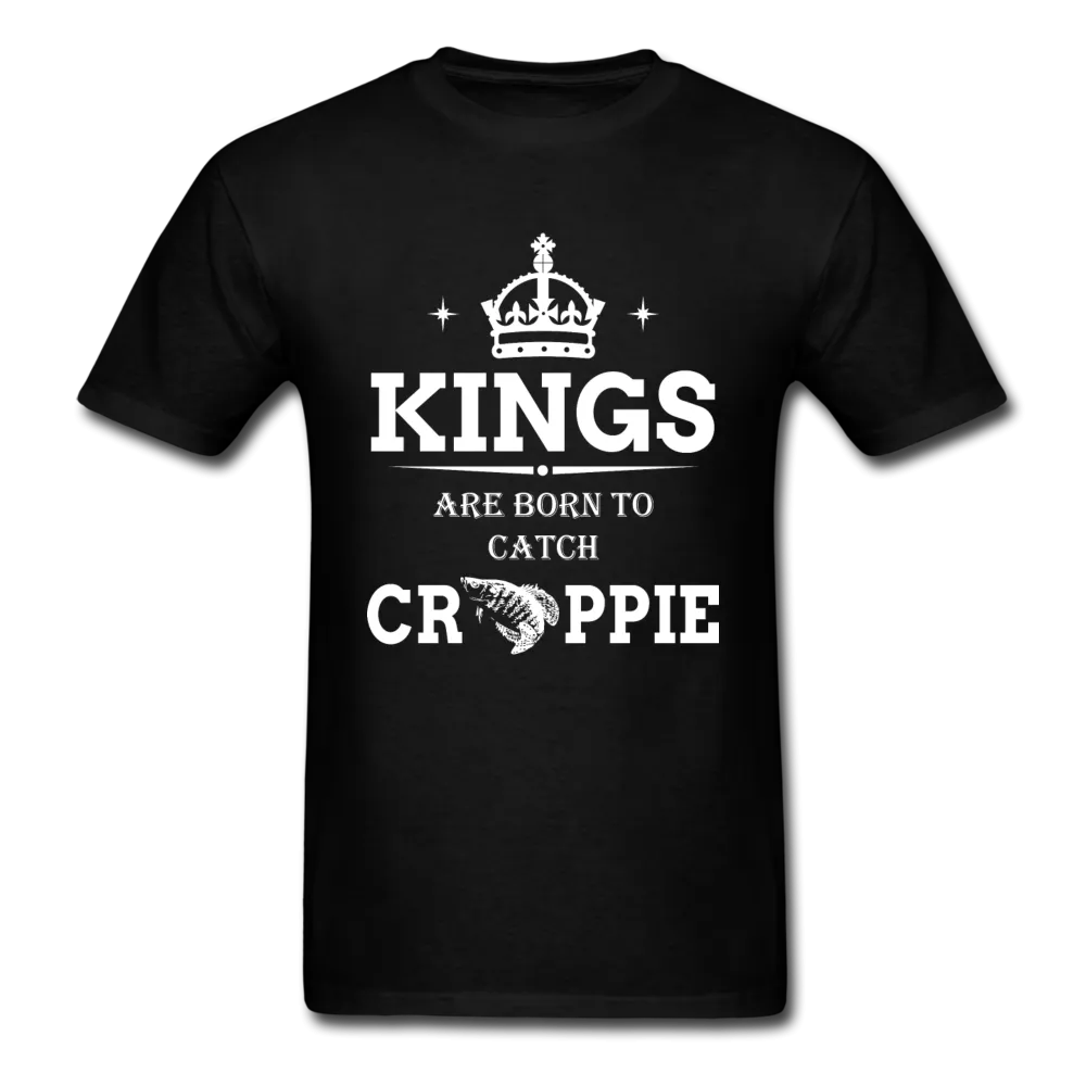 Men's "Kings Are Born" Black Short Sleeve T-Shirt