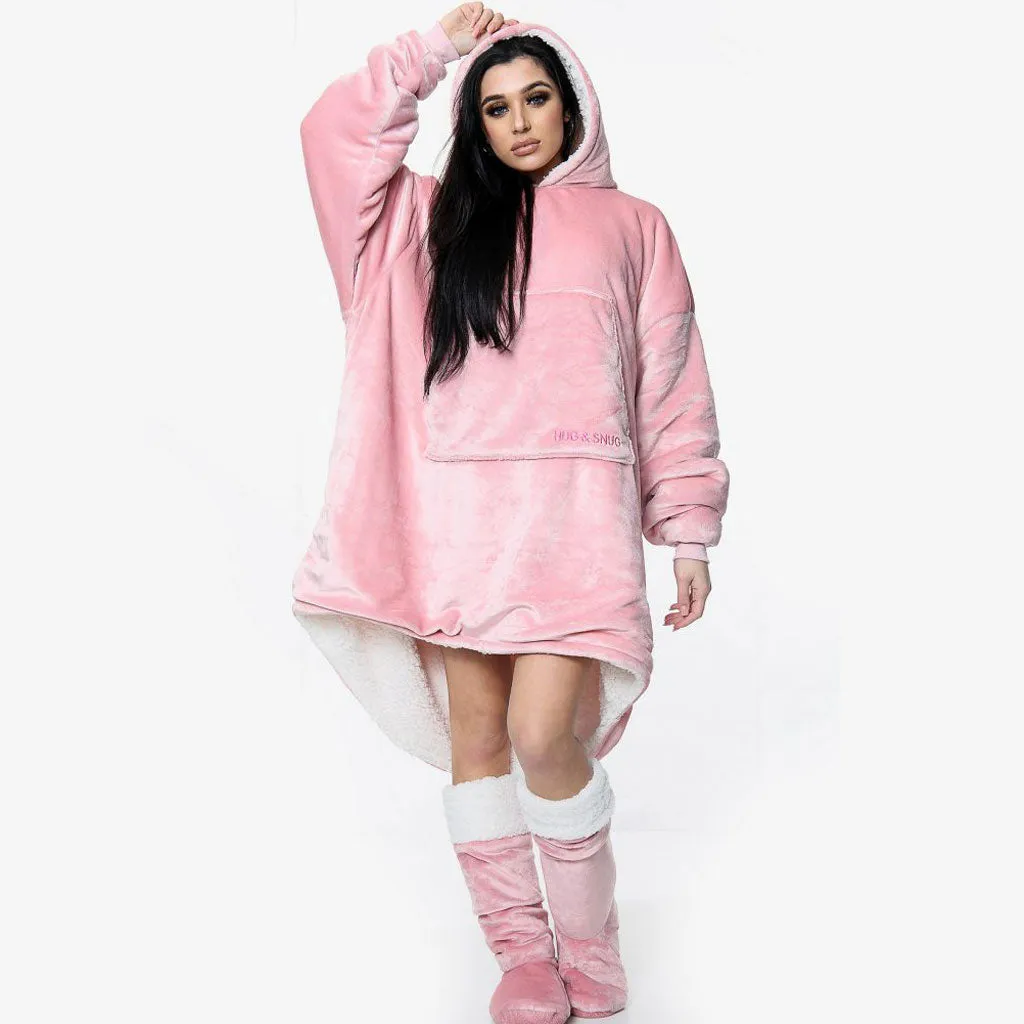 Oversized Unisex HUG & SNUG Hoodie