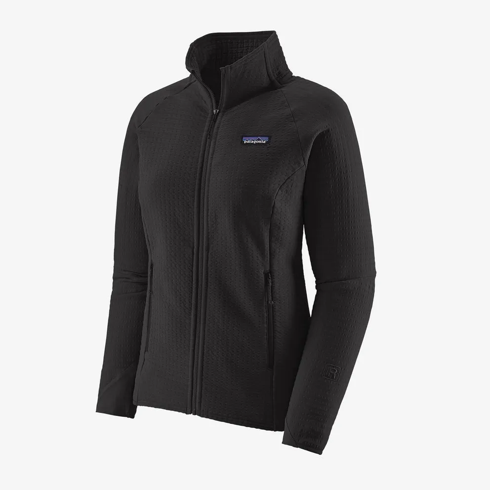 PATAGONIA W'S R2 TECHFACE JACKET - BLACK