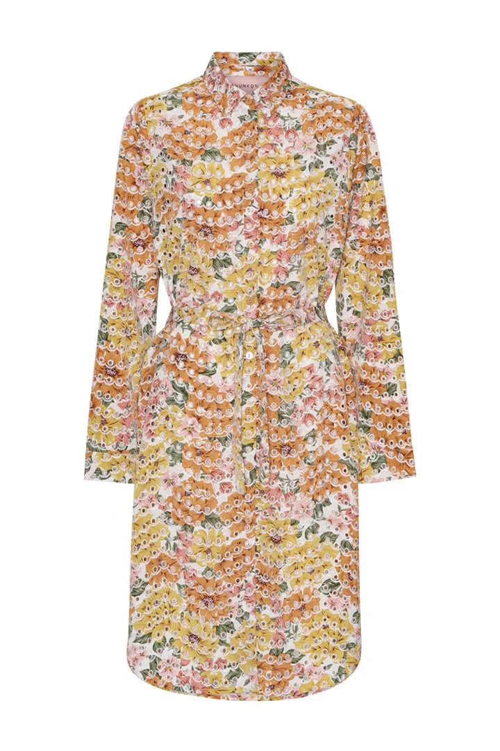 Sadie shirtdress - Dusty floral