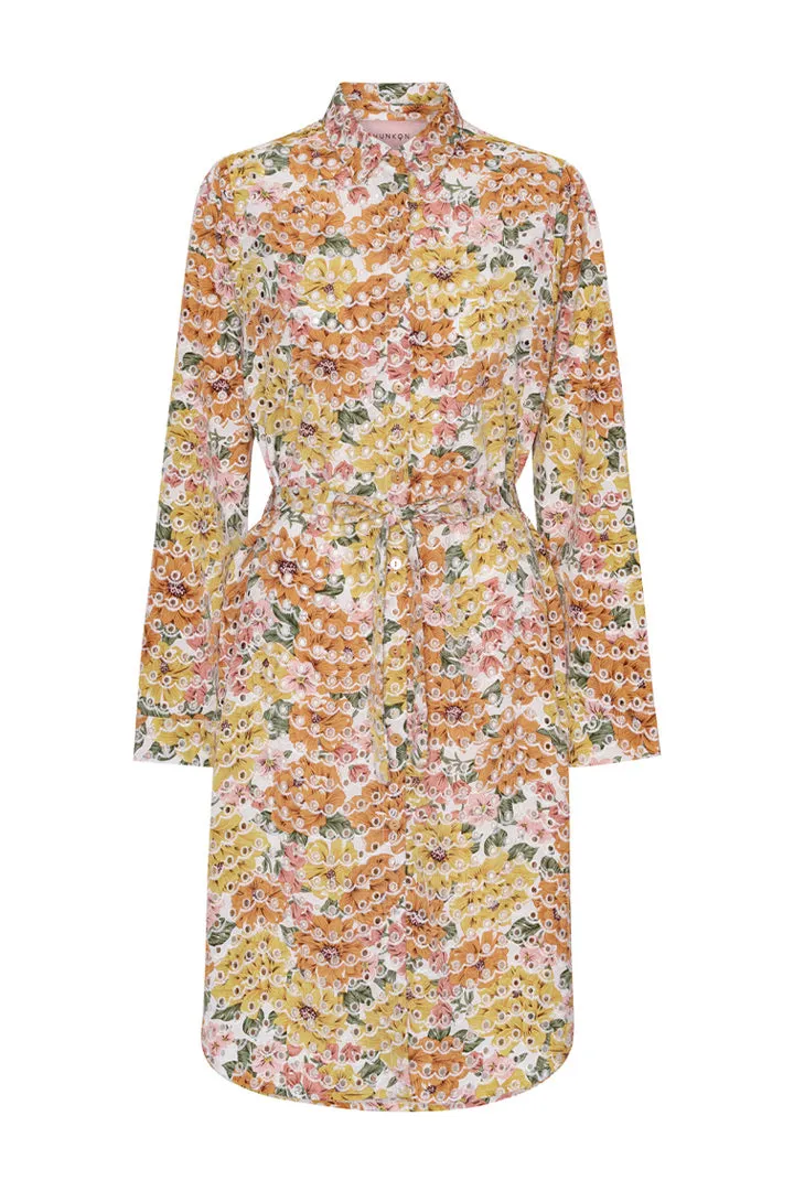 Sadie shirtdress - Dusty floral