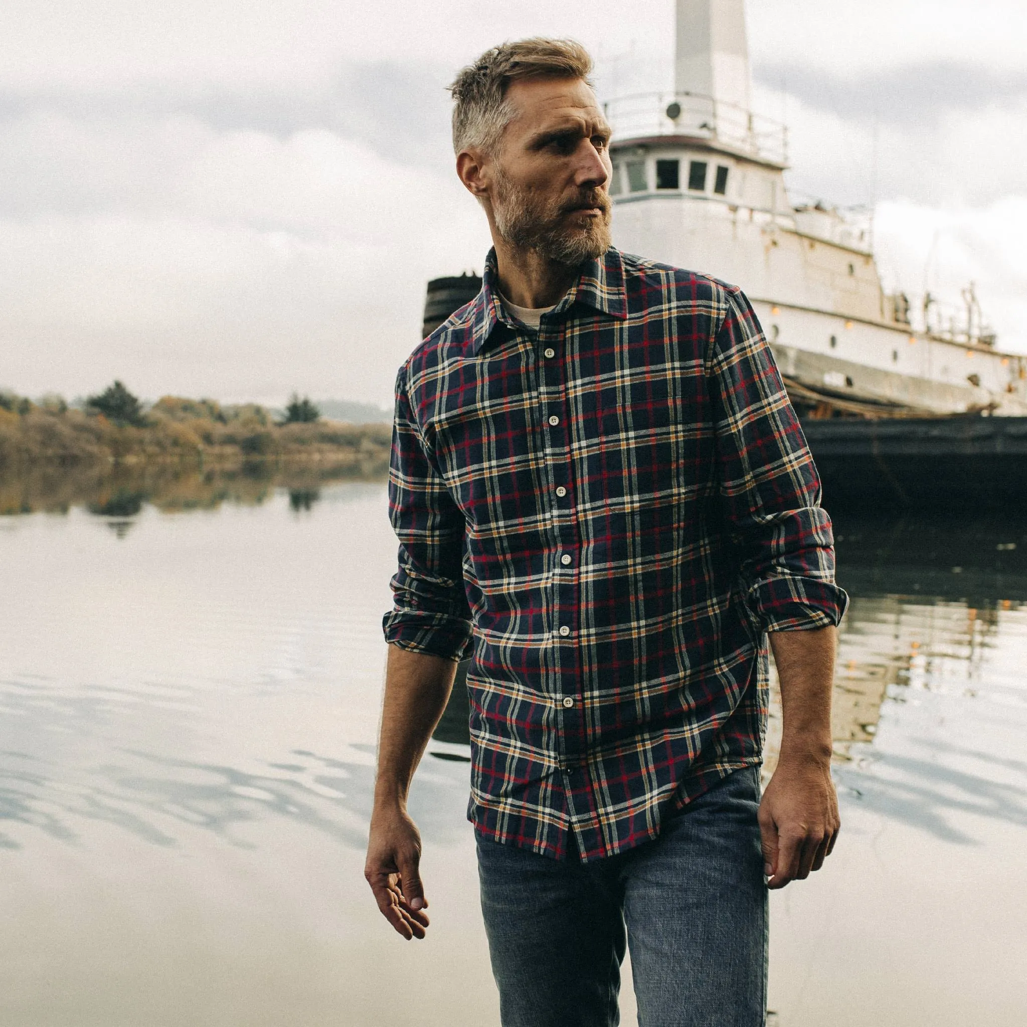The California in Astoria Plaid